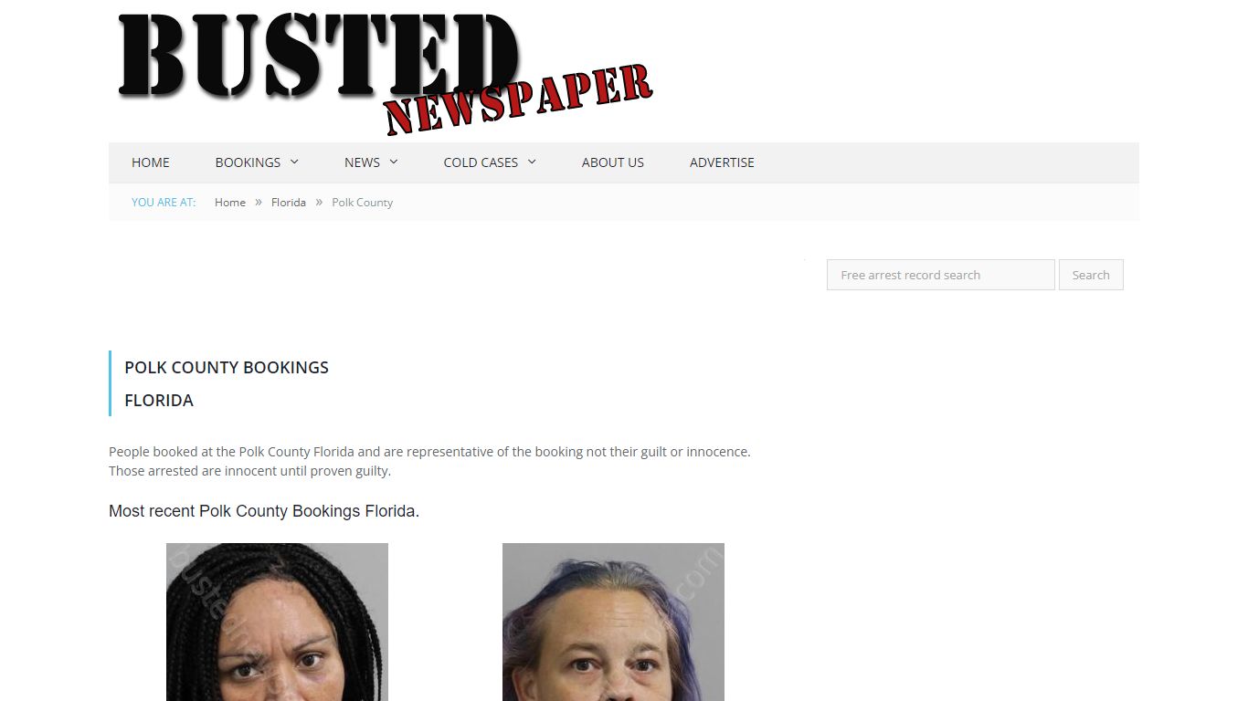 Polk County, FL Mugshots - BUSTEDNEWSPAPER.COM